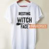 Halloween Resting Witch Face T Shirt