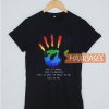 LGBT Hand This Is Brave T Shirt