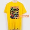 Marvel Team Yellow T Shirt