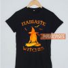 Namaste witches Yoga Hallowen T Shirt