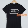 Ohio In Pennsylvania Map T Shirt