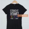 Straight Outta Crayons T Shirt