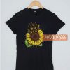 Sunflower Dog Paw T Shirt