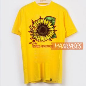 Sunflower Autism Awareness T Shirt