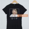 Taylor Swift Cast Signed Autograph T Shirt