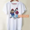 Tazmania And Bugs Bunny T Shirt