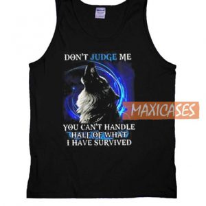 Wolf Don't Judge Me Tank Top