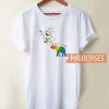 Butterfly And Elephant T Shirt