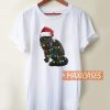Cat Light Christmas T Shirt