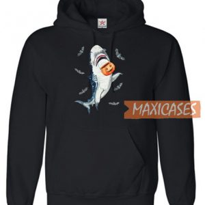 Halloween Pumpkin Shark Hoodie