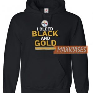 I Bleed Black And Gold Hoodie