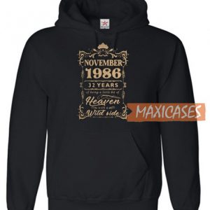 November 1986 32 Years Hoodie