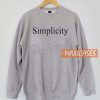 Simplicity Sweatshirt
