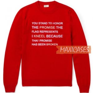 You Stand To Honor Sweatshirt