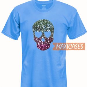 Glittering Skull T Shirt