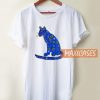 Abba Blue Cat T Shirt