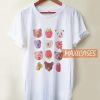 Bear And Fruits T Shirt