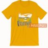 Crater Lake Yellow T Shirt