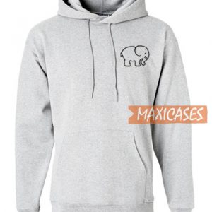 Ivory Ella Elephant Hoodie