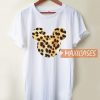 Leopard Mickey Mouse T Shirt