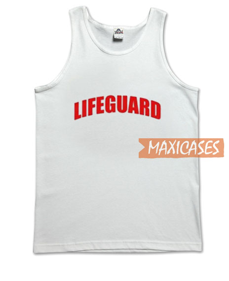 Lifeguard Tank Top Men And Women Size S to 3XL