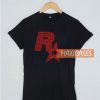 Linocut Rockstar T Shirt