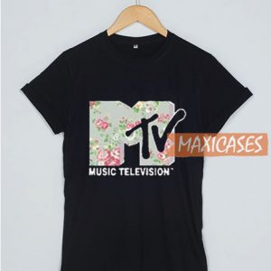 MTV Music Television Floral T Shirt