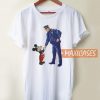 Mickey And Police T Shirt