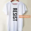 Resist Graphic T Shirt