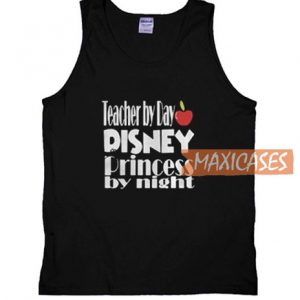 Teacher By Day Disney Princess Tank Top