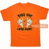 This Guy Loves Candy T Shirt