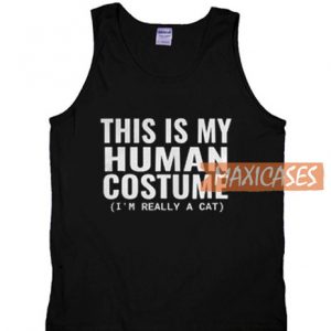 This Is My Human Costume Tank Top
