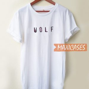 Wolf Font T Shirt