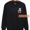 Bull Terrier Dog Pocket SweatshirtBull Terrier Dog Pocket Sweatshirt