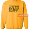 Cactus Print Yellow Sweatshirt