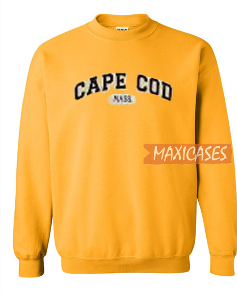 cape cod yellow sweatshirt