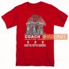 Coach Q Thank You T Shirt