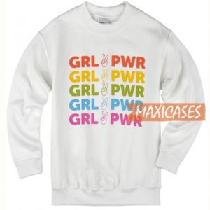 Girl Power Rainbow Sweatshirt