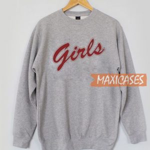 Girls ReGirls Red Letters Sweatshirtd Letters Sweatshirt