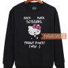 Hello Kitty Rock Paper Sweatshirt