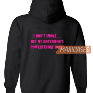 I Don't Smoke Back Hoodie