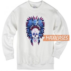 Indian Skull Sweatshirt