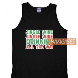 Jingle Wine Drinking Tank Top