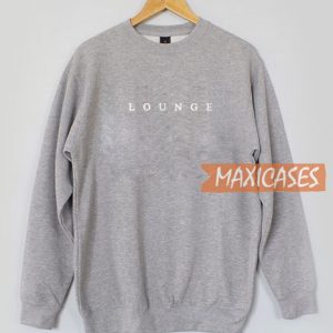 Lounge Font Sweatshirt