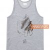 Turtle With Birdhouse Tank Top