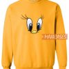 Tweety Bird Face Sweatshirt