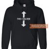 Two Seater Arrow Funny Hoodie
