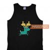 Ugly Christmas Deer Tank Top