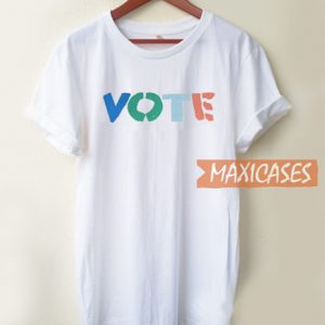 Vote Font T Shirt