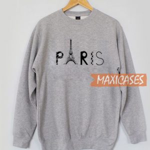 Paris Font Vintage Sweatshirt